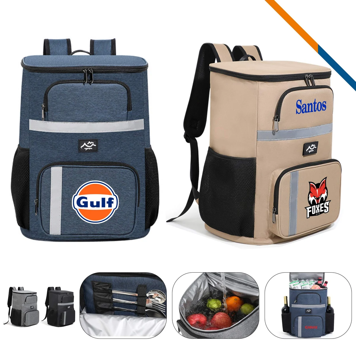 Coolip Outdoor PEVA Cooler Backpack 1