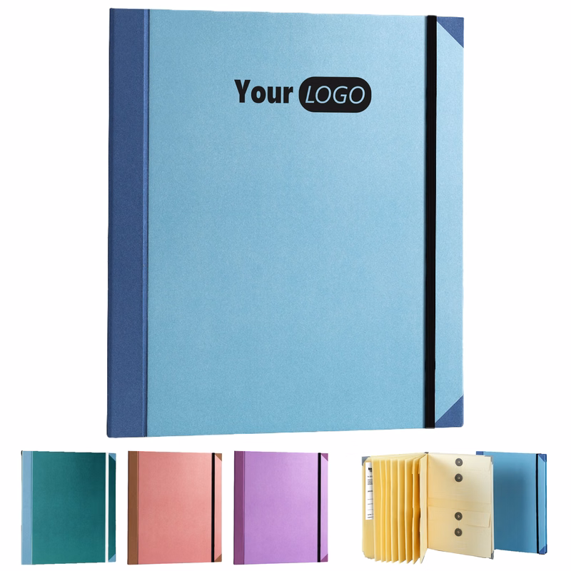 Pvc Stylish Expanding File Folder With Secure Closure For Everyday Use