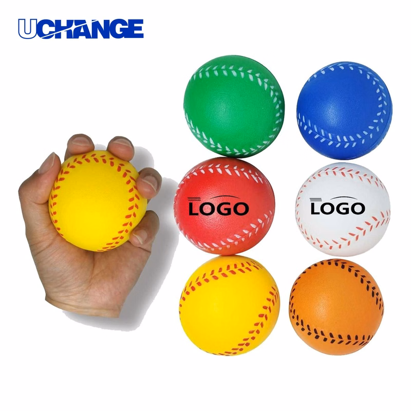 PU Foam Baseball Stress Ball for Kids and Pets
