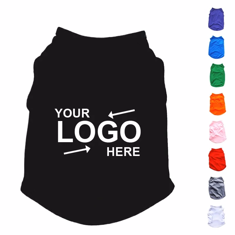 Solid Color Polyester Dog Pet Clothes