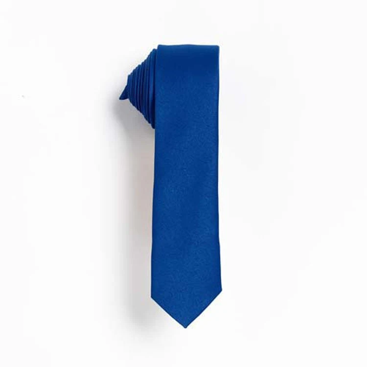 Royal Blue Skinny Tie 1