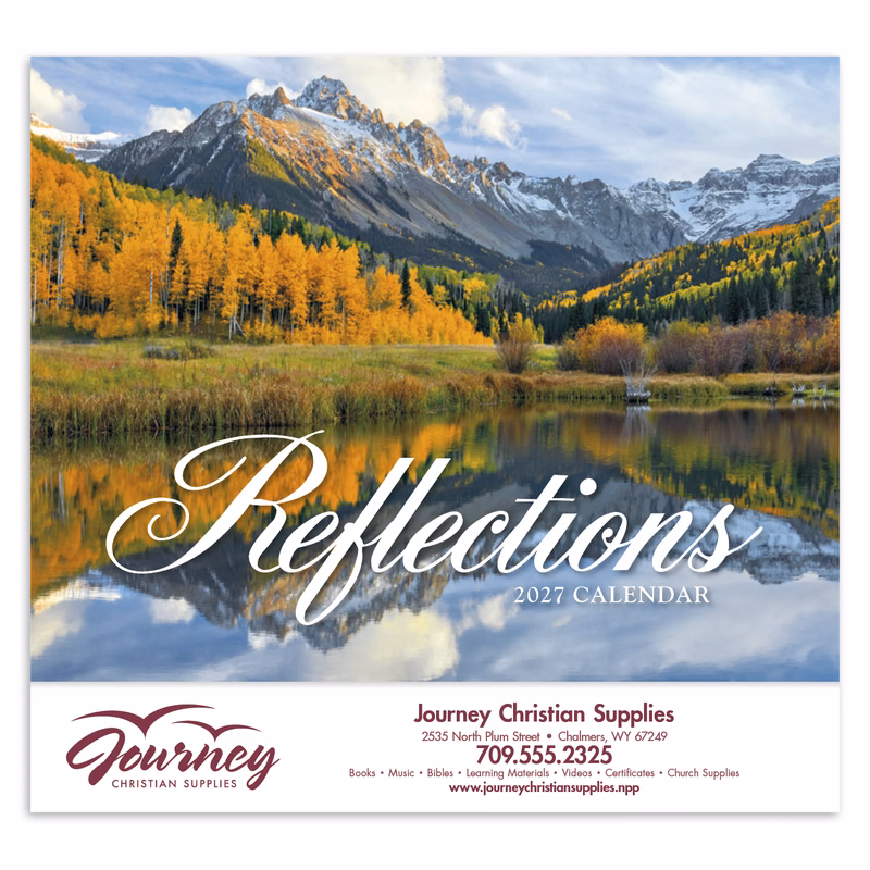 HotLine® Products Reflections (Non-Denominational) Appointment Calendar - Stapled