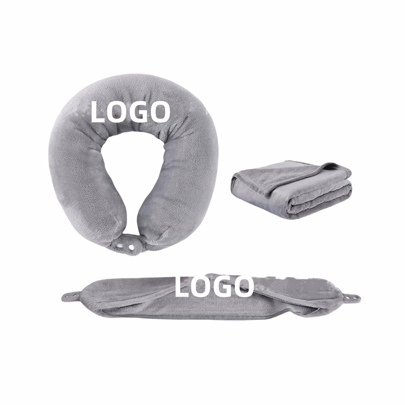 2 in 1 Travel Blanket Neck Pillow