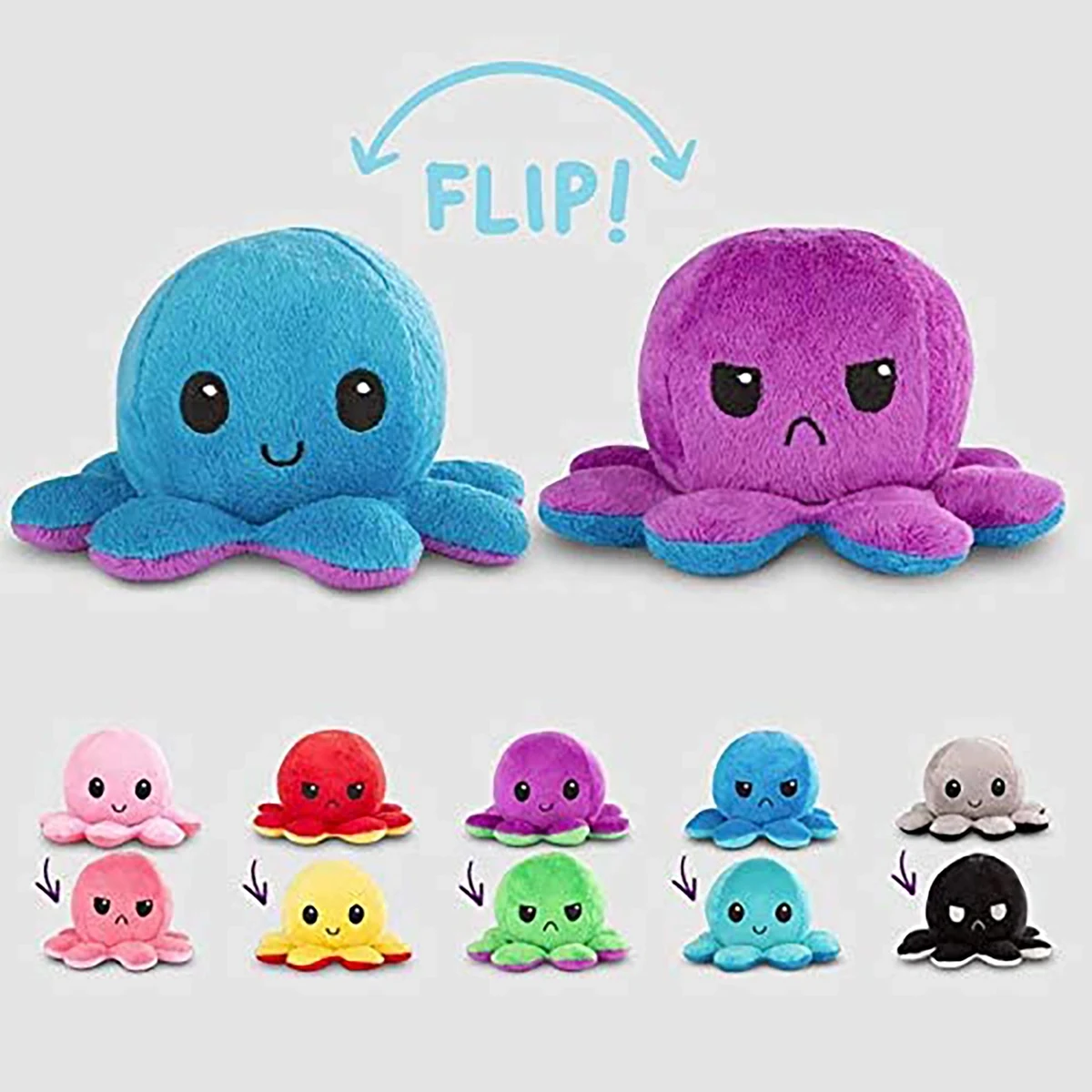Reversible Octopus Plushie 1