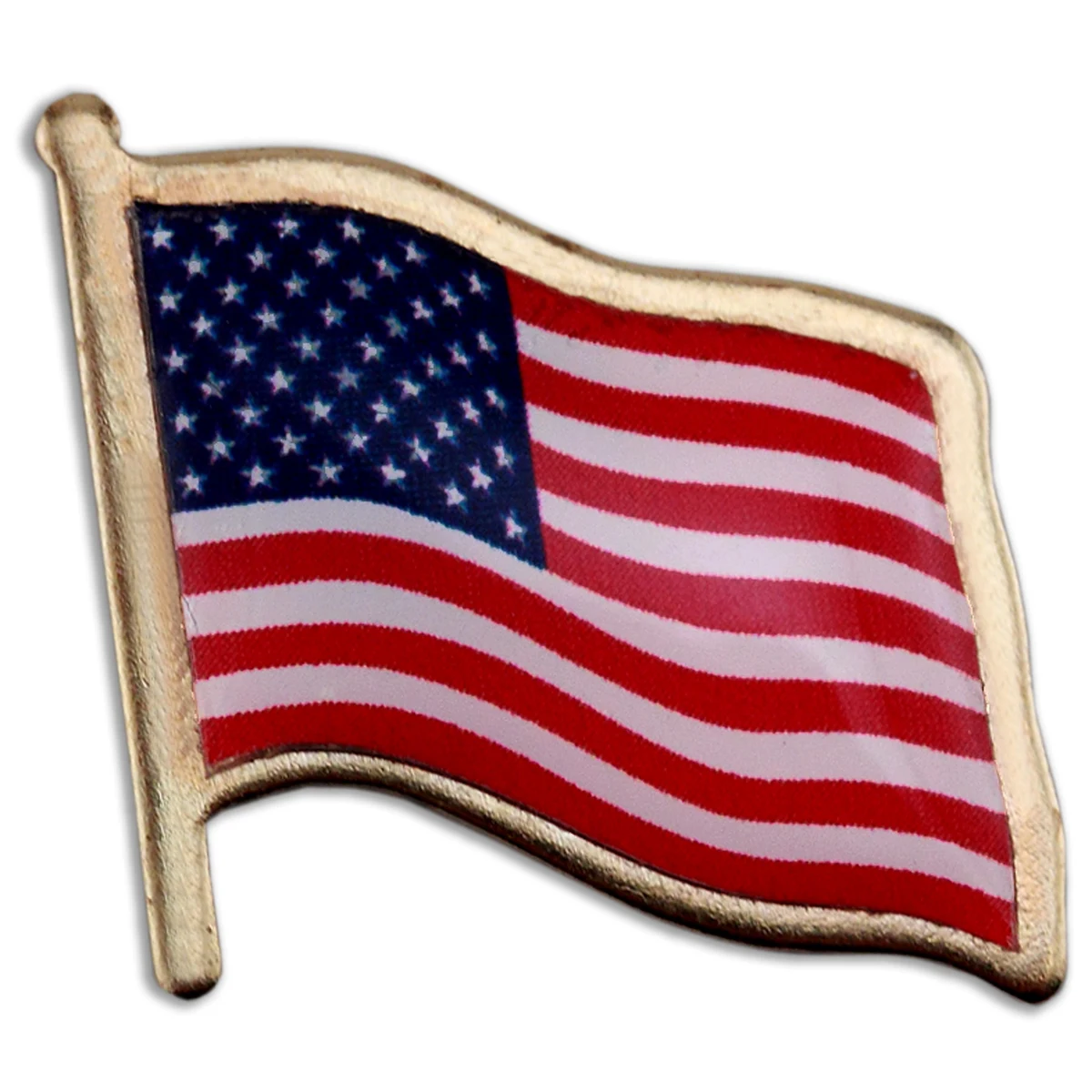 American Flag Lapel Pin Made in USA 1