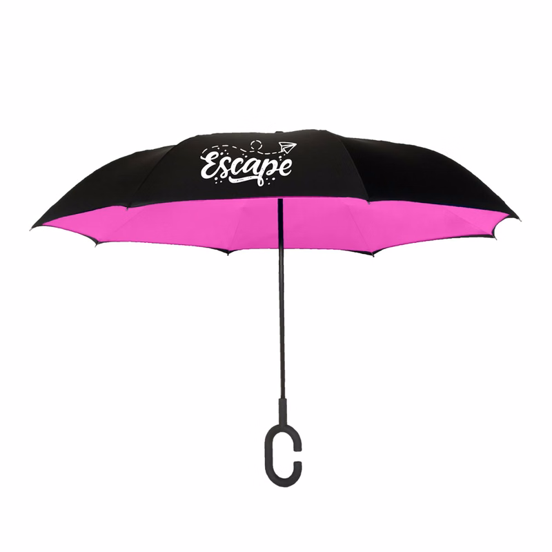 Shed Rain™ UnbelievaBrella® 48" Reverse-Close Manual Stick Umbrella (Solids)