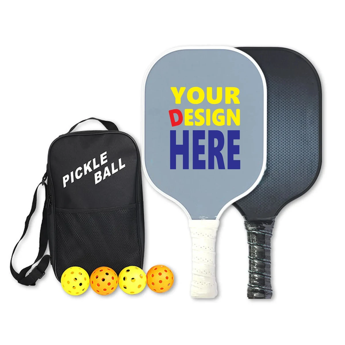 Full Color Pickleball Paddle Set 1
