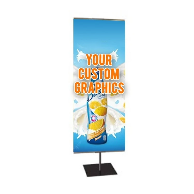 Banner Stand Medium with Square Base-Single Sided 1