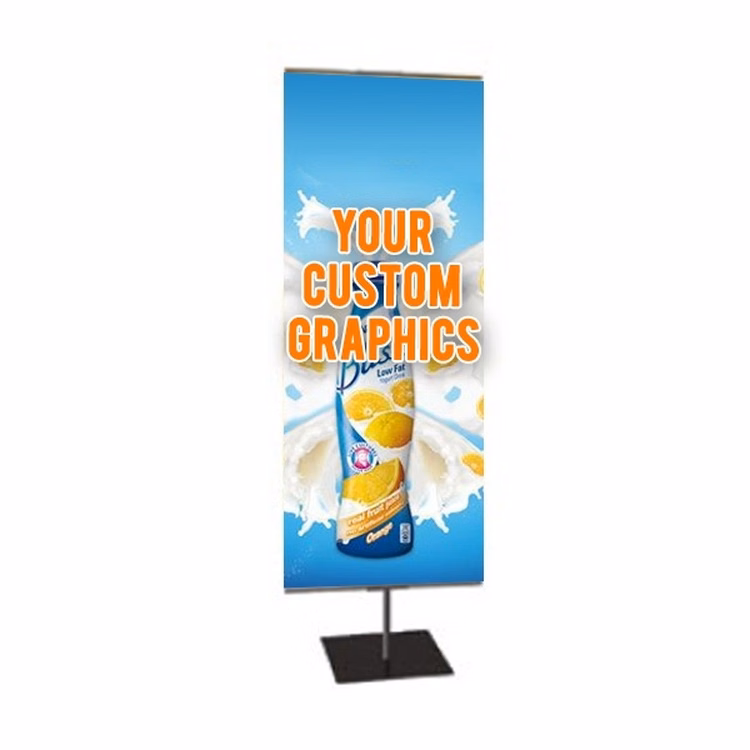 Banner Stand Medium with Square Base-Single Sided