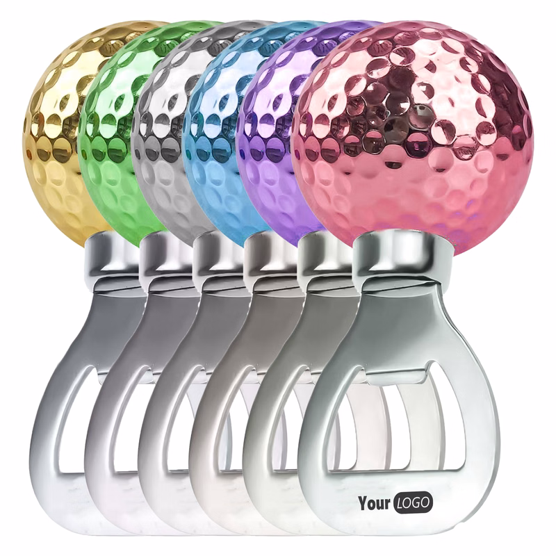 Stainless Steel Personalized Golf Beer Opener