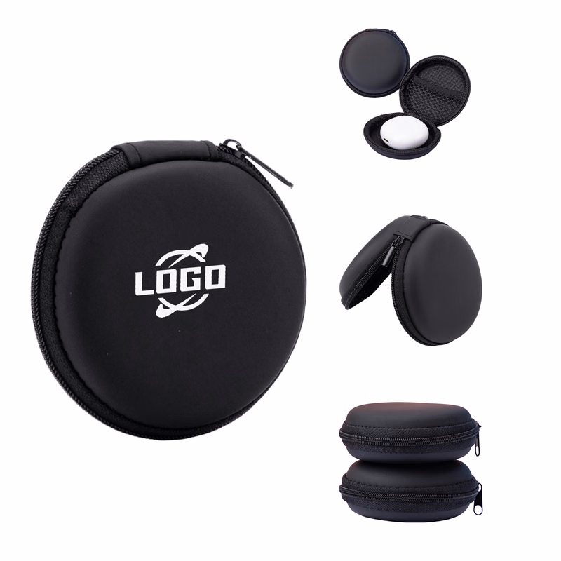 3.1 Inch EVA Round Gadget Pouch