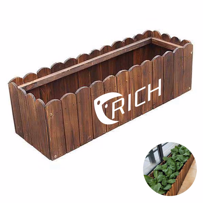 Wooden Flower Bed