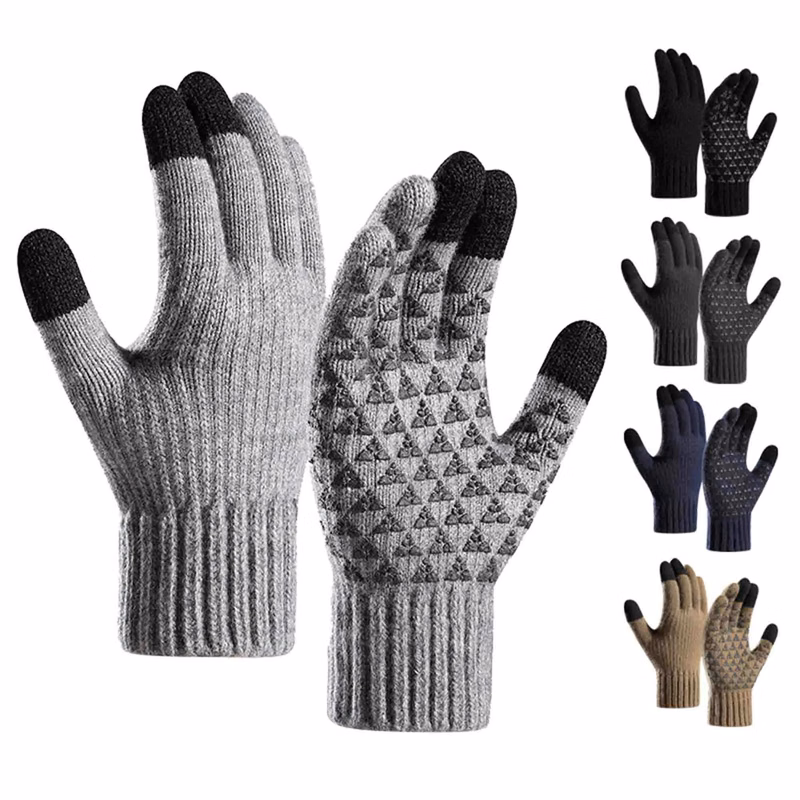 Five Finger Touch Screen Gloves