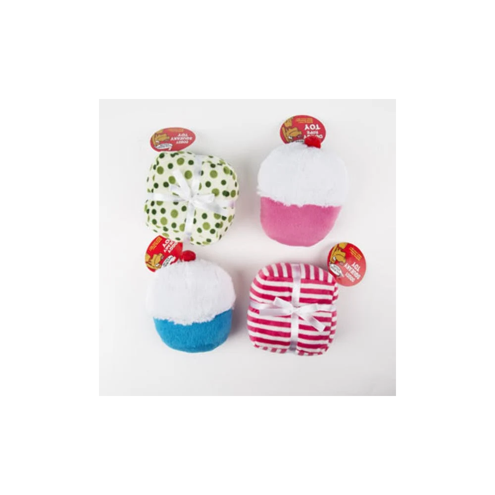 Plush Dog Toys - Assorted Styles Squeaker 1