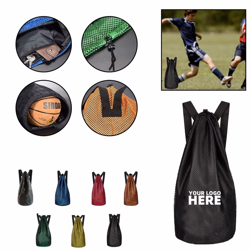 Drawstring Basketball Backpack