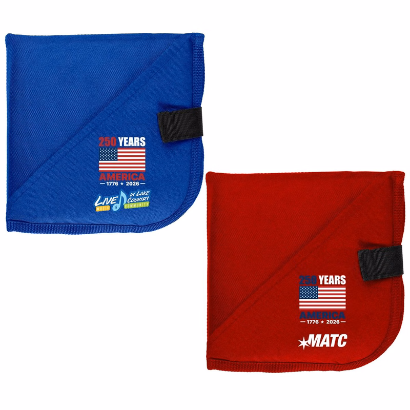 Patriotic Folding Seat Cushion