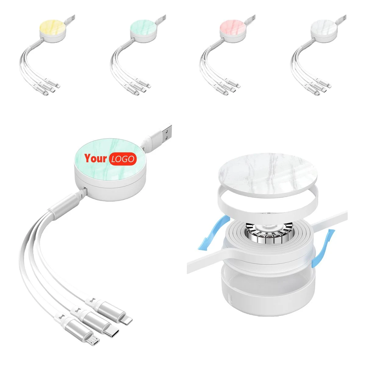 3 in 1 66W Fast Charging Cable 1