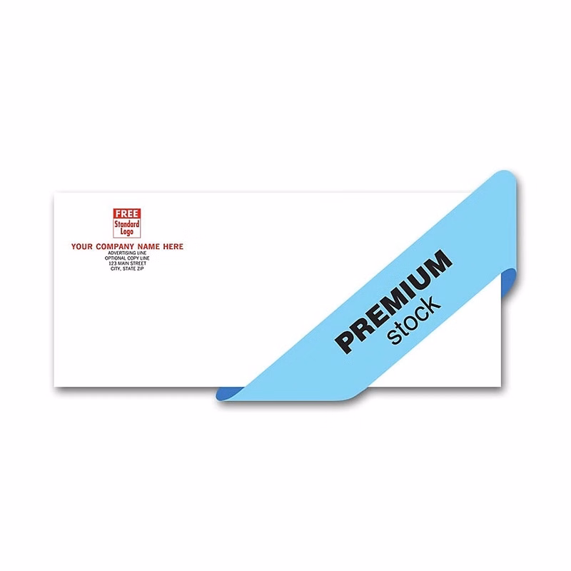 Envelopes, Premier, Gummed, 1 Or 2 Ink Colors