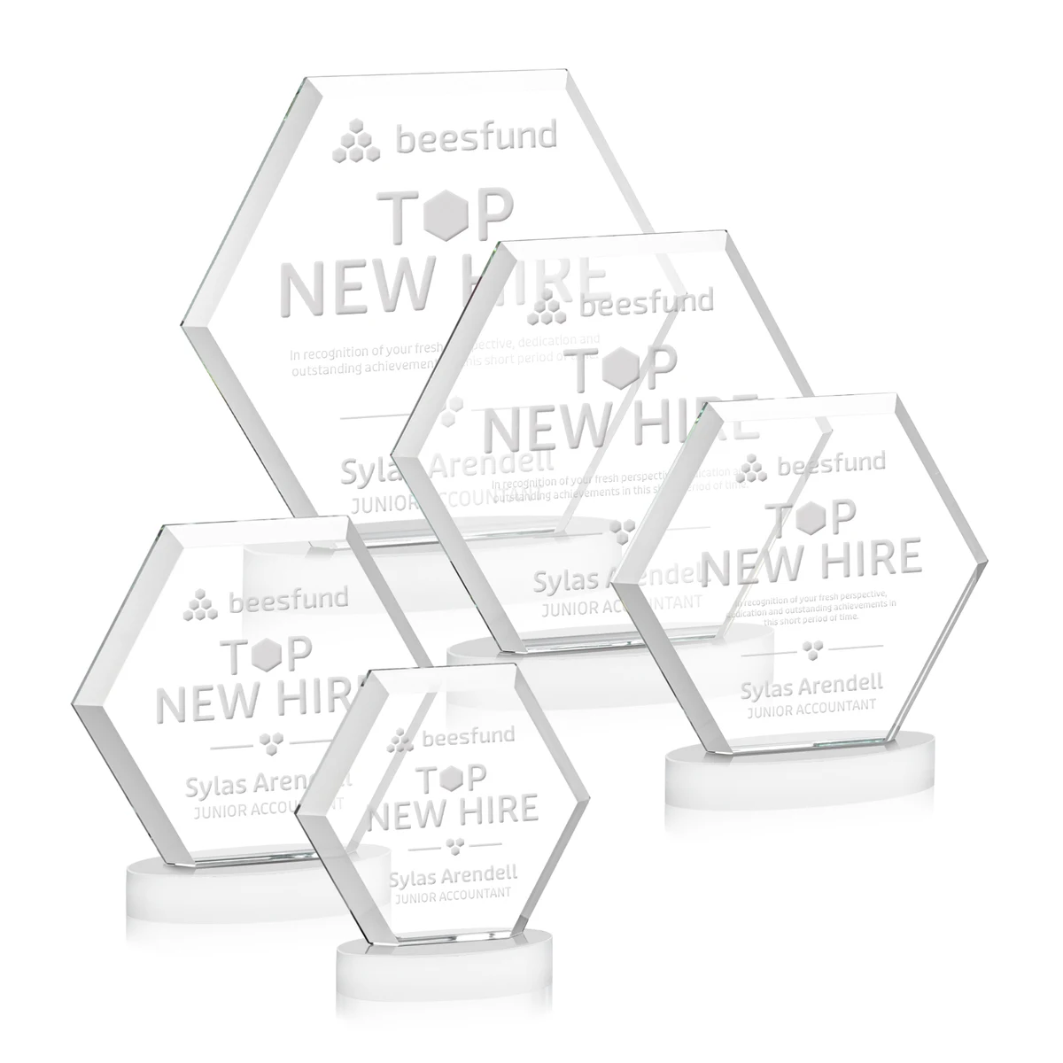 Barnett Award on Alberton Base - White 1