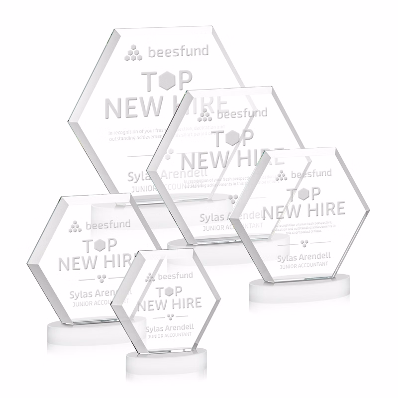 Barnett Award on Alberton Base - White