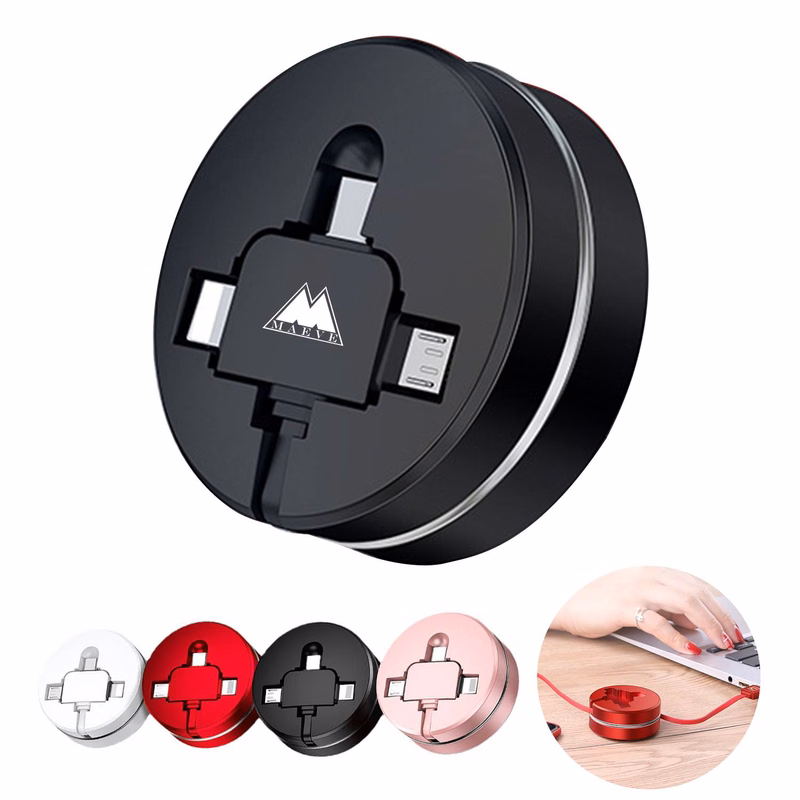 Multifunction Retractable USB Charger Cable