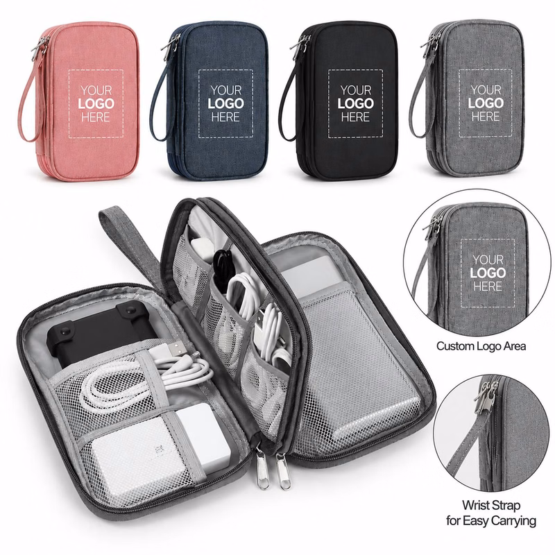 Travel Cable Organizer Bag for Electronic Accessories