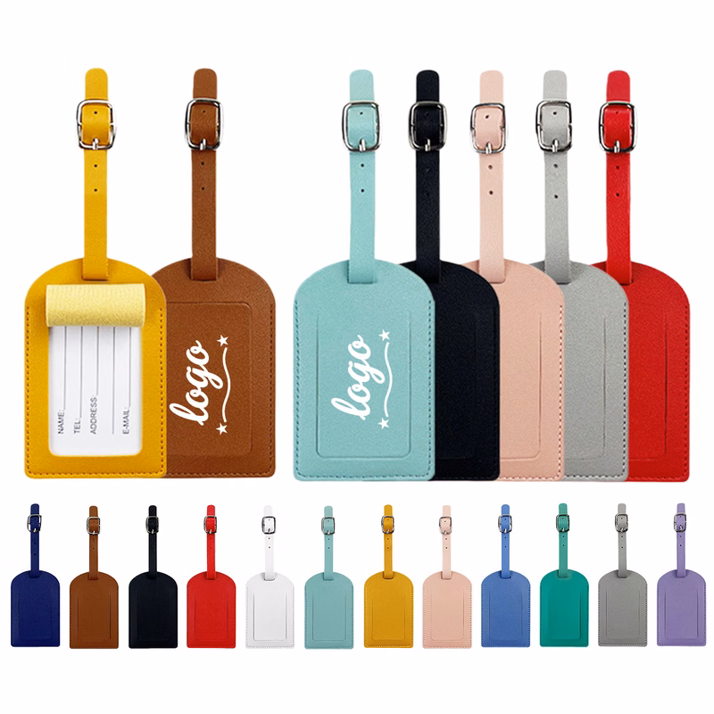 Minimalist Luggage Tag with Lanyard