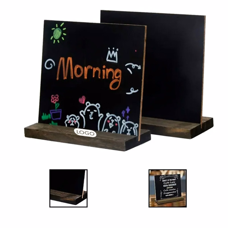 Chalk Message Board With Wood Foundation