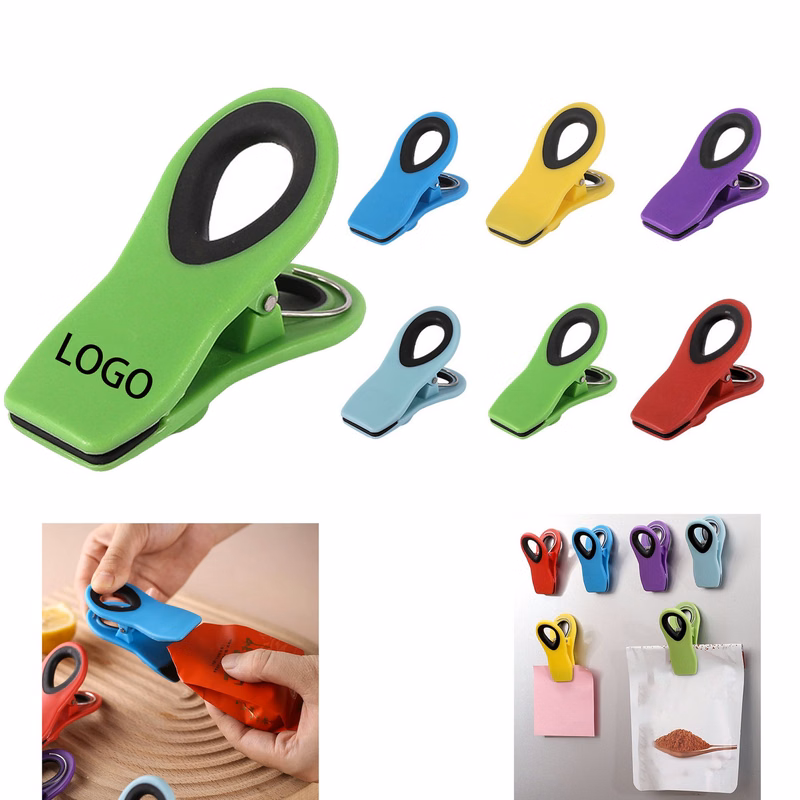 Refrigerator Sticker Magnetic Food Sealing Clip