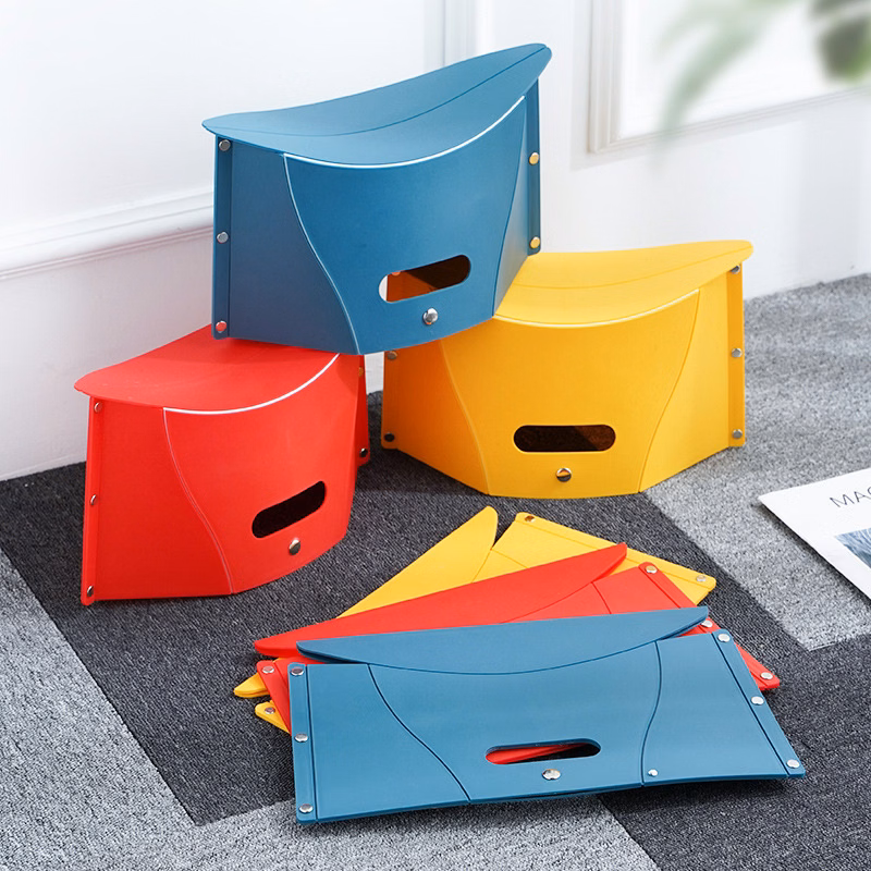 Portable Basket Card Folding Stool