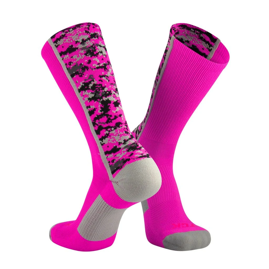 Digital Camo Athletic Performance Crew Socks 1