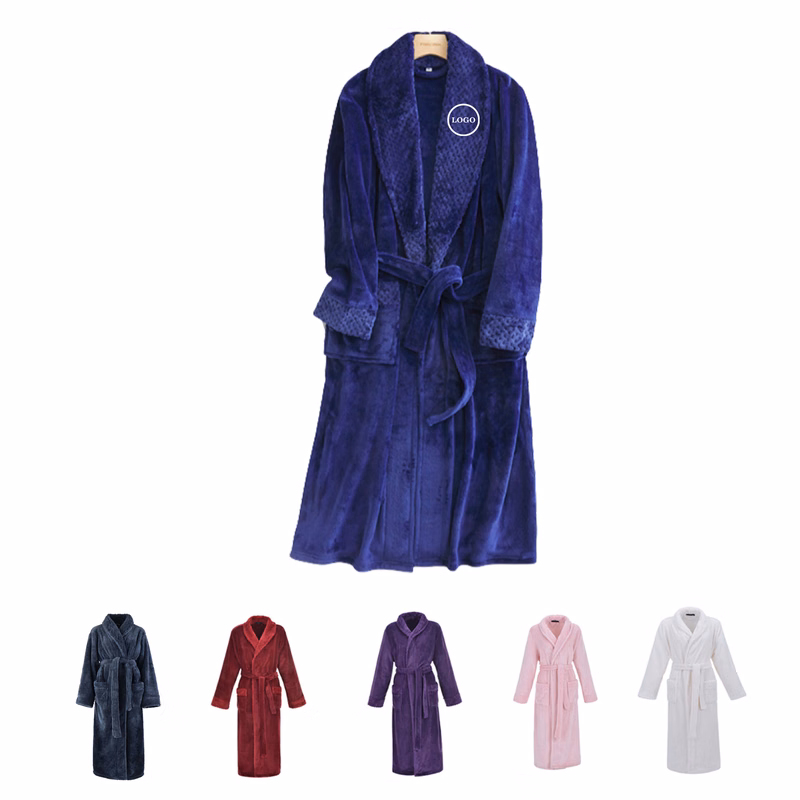 Luxurious Plush Fleece Robe for Everyone