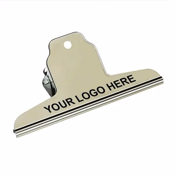 Custom Heavy Duty Stainless Steel Bag Clips 5.7 Inches — Food Storage