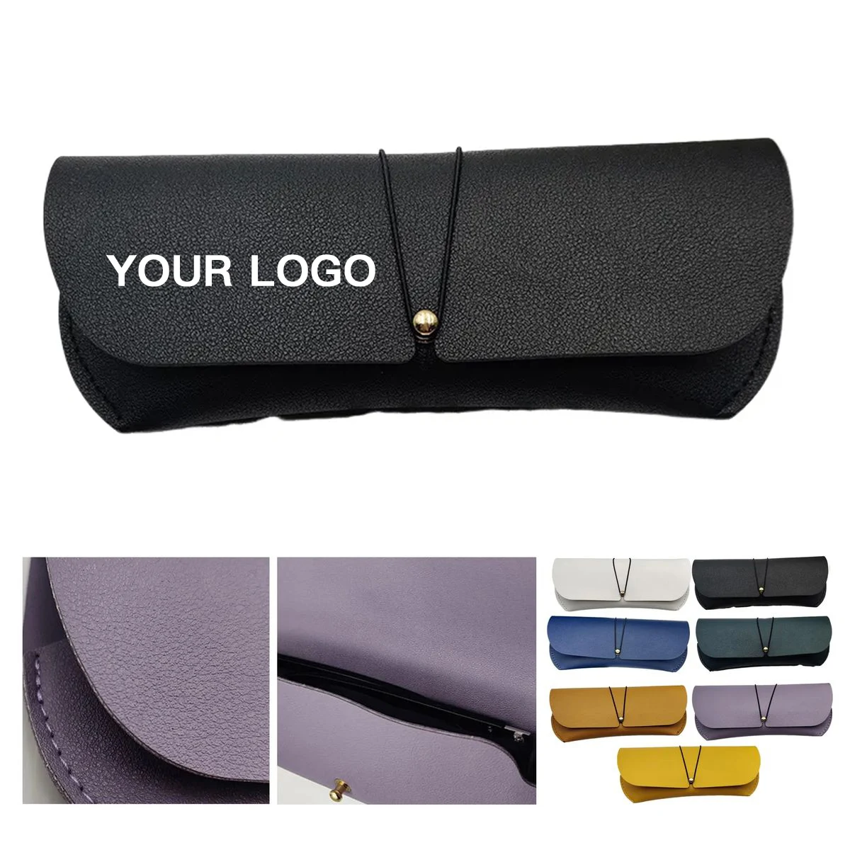 Compact Zippered Glasses Case for Accessories 1