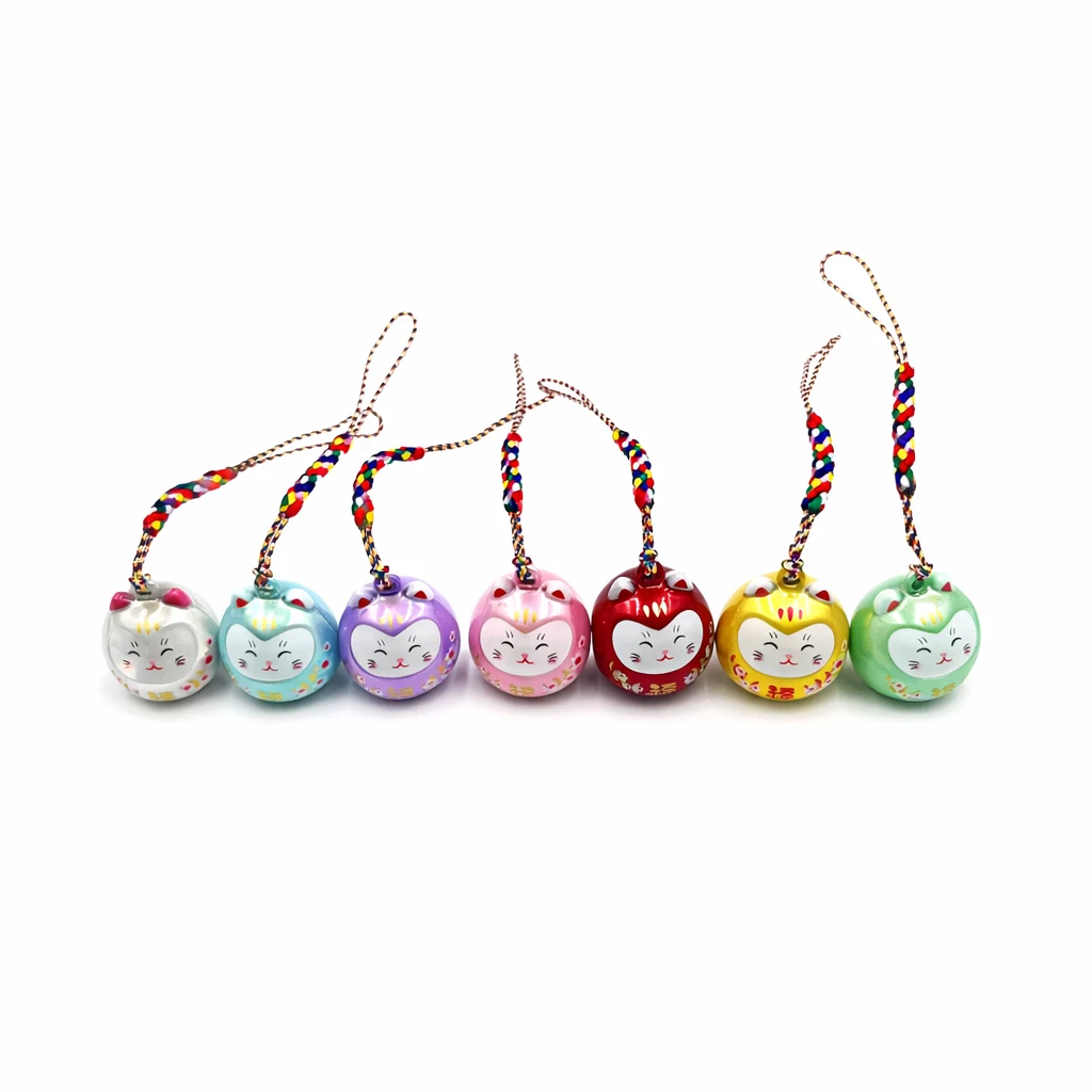 Japanese-style Bell Keychain With Custom Tag 1