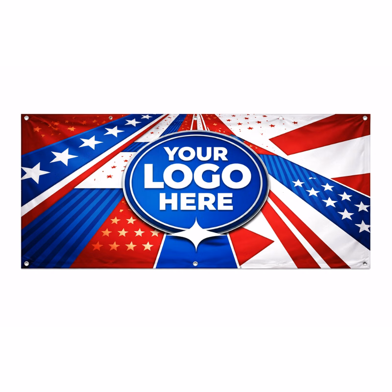 4'x8' Digital Print Vinyl Banner Single sided (Fabric Only)