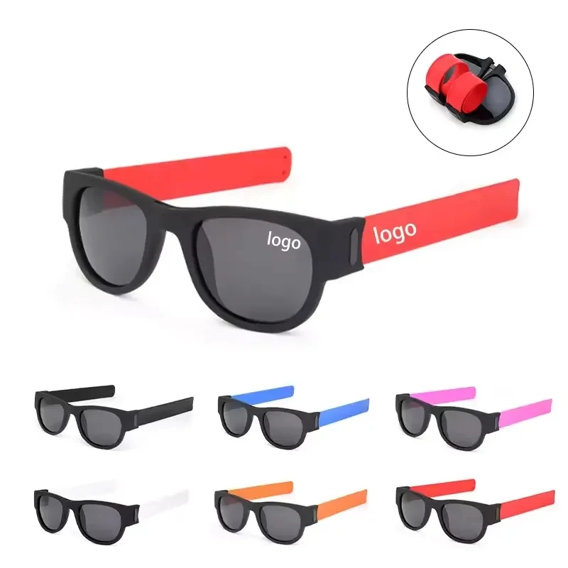 Silicone Foldable Slap Bracelet Sunglass 1