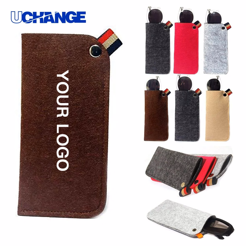 Felt Sunglass Sleeve with Soft Interior