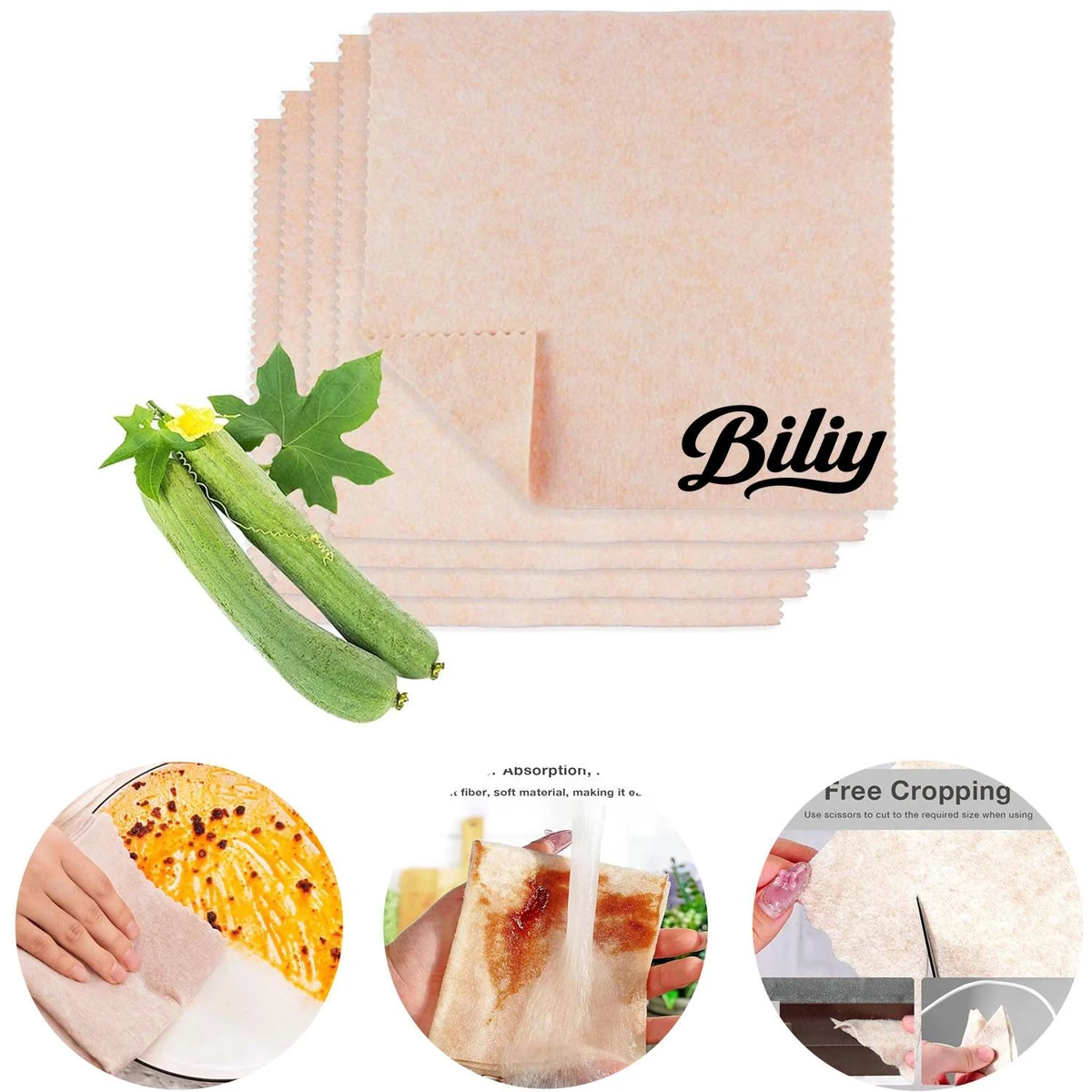 10 Pack Luffa Dishcloth 1