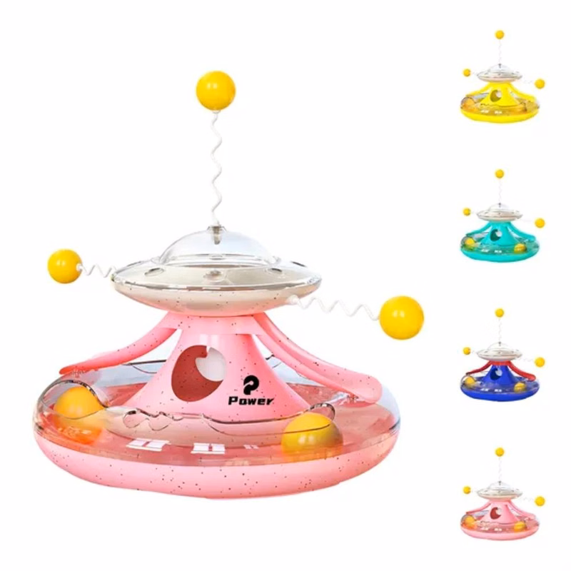 Plastic Food Dispenser Interactive Pet Supplies