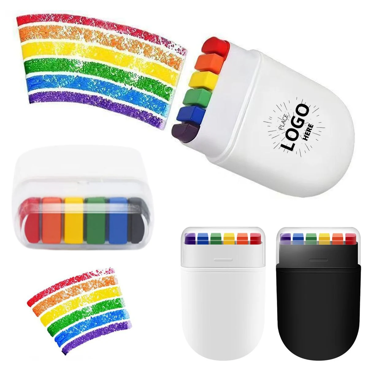 Rainbow Face Paint Sticks Paint Crayon 1