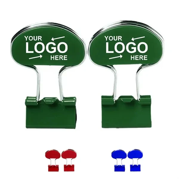 Custom Plastic Paper Clip Organizer Easy-Grip — Office Organization Desk Tool 1