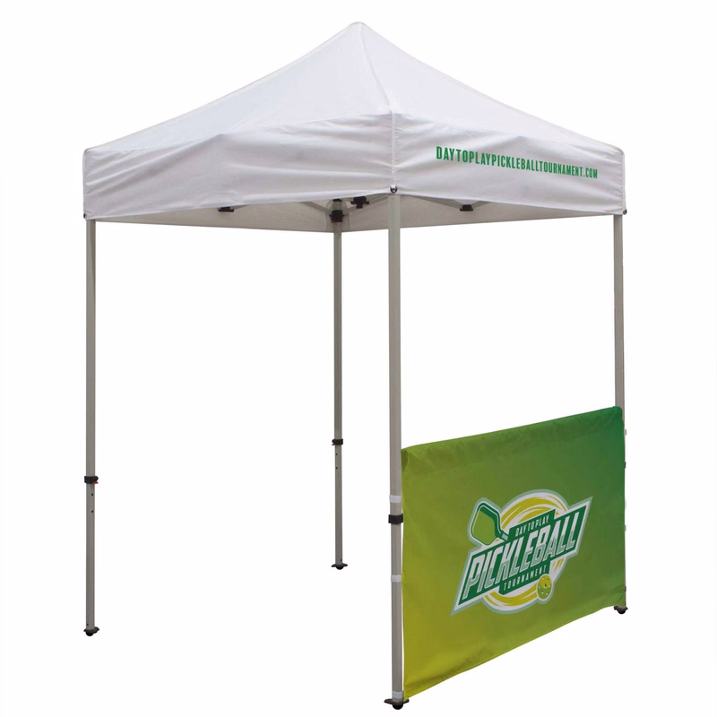 6' Deluxe Tent Half Wall Kit (Dye Sublimated, Single-Sided)