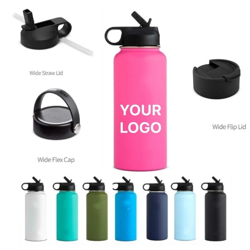 32 Oz Stainless Steel Water Bottle, custom water bottle with logo imprint 1