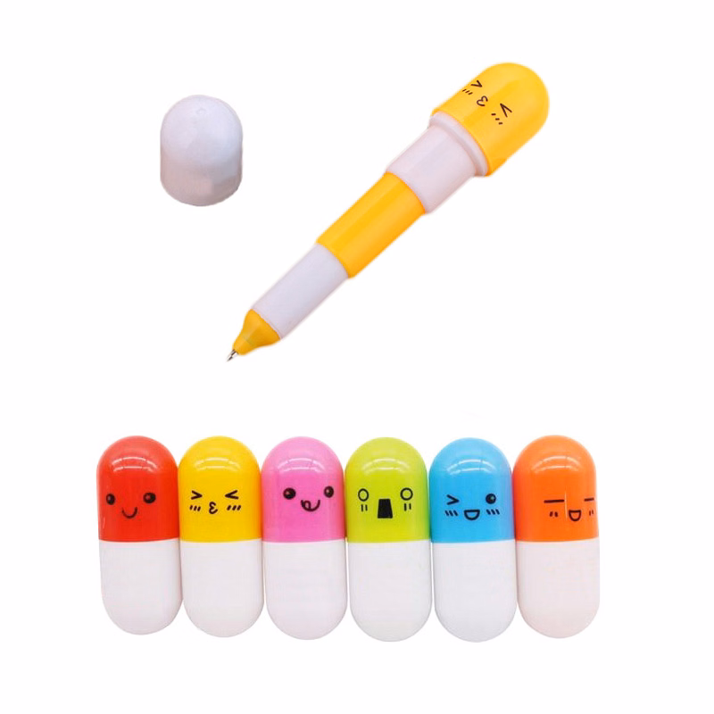 Capsule Pens/Retractable Ballpoint Pens/Pill Shaped Pens