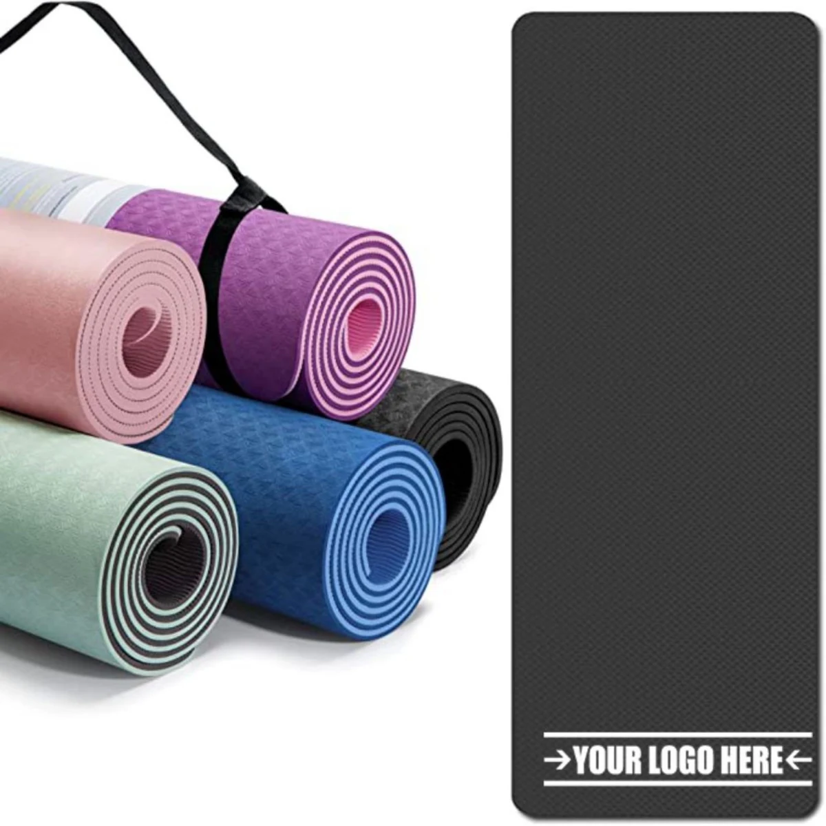 Extra Thick TPE Yoga Mat 1