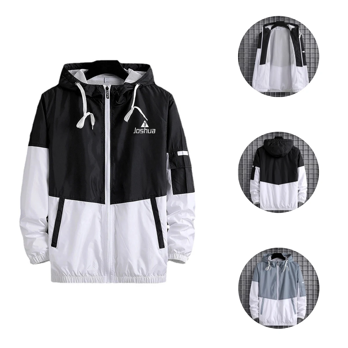 Sportswear Men'S Hooded Jacket 1