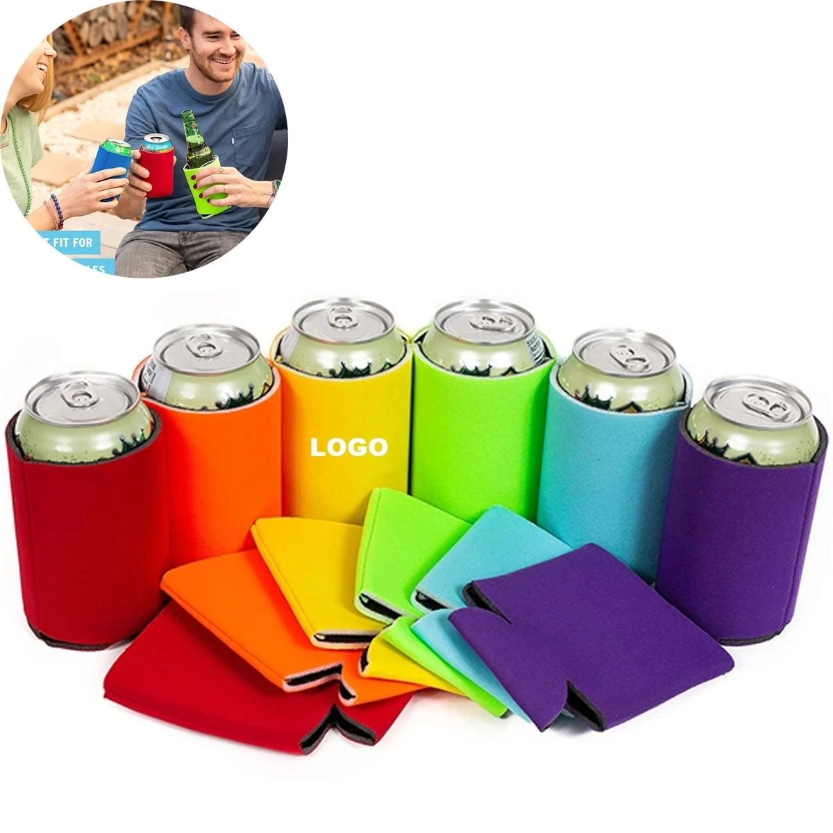 Insulated Beer Can Cooler Sleeves 1