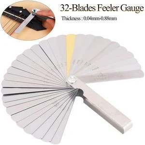 32 Blades Stainless Steel Feeler Gauge 1