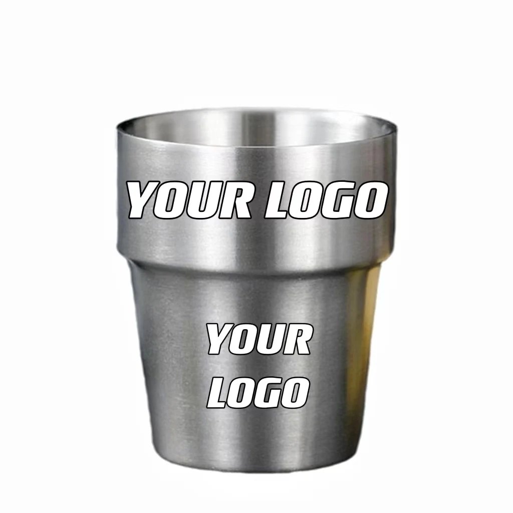 10 oz Double Wall Stainless Steel Pint Cups For Camping 1